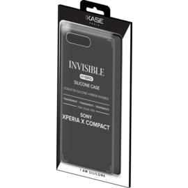 Case Invisible Hybrid Silicone Case for Sony Xperia X Compact, Transparent