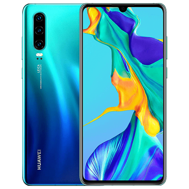 P30 reconditionn&eacute; 128 Go, Bleu, d&eacute;bloqu&eacute;