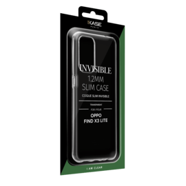 Coque Slim Invisible pour OPPO Find X3 Lite 1.2mm, Transparente