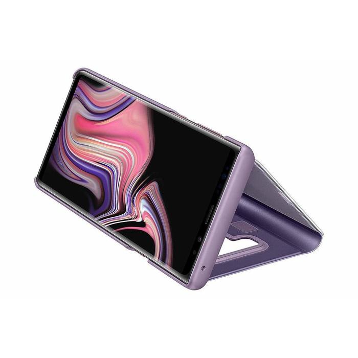 Clear View cover Violet avec fonction stand Note 9