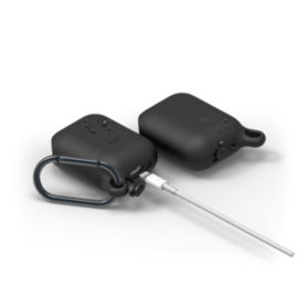 Airpod Waterproof Hang Case noir