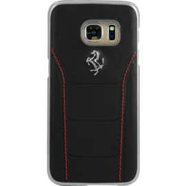 Case Ferrari 488 Genuine leather Case for Samsung Galaxy S7, Black