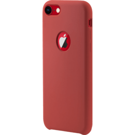 Case Soft Gel Silicone Case for Apple iPhone 7/8, Fiery Red