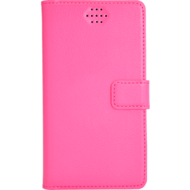 Coque clapet Universelle pour Smartphone (jusqu &agrave; 3.5 pouce), Rose Fandango