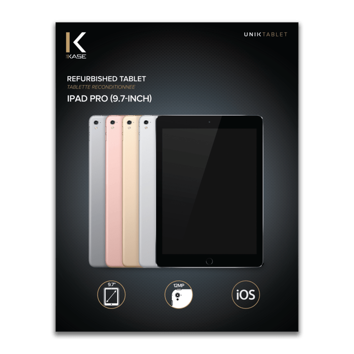 iPad Pro 9.7' (2016) reconditionn&eacute; 128 Go, Or rose, d&eacute;bloqu&eacute;