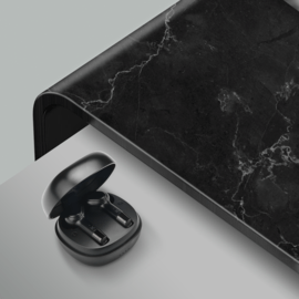 &Eacute;couteurs sans fil Sonik Pro intra-auriculaires avec bo&icirc;tier de chargement, Noir onyx