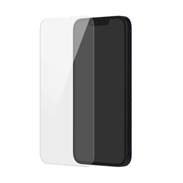 Protecteur d'&eacute;cran en verre tremp&eacute; de qualit&eacute; sup&eacute;rieure pour Apple iPhone 13/ 13 Pro/ 14, transparent