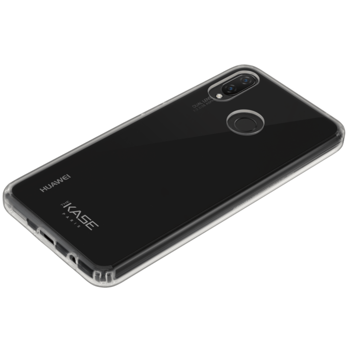 Coque hybride invisible pour Huawei P Smart+, Transparent