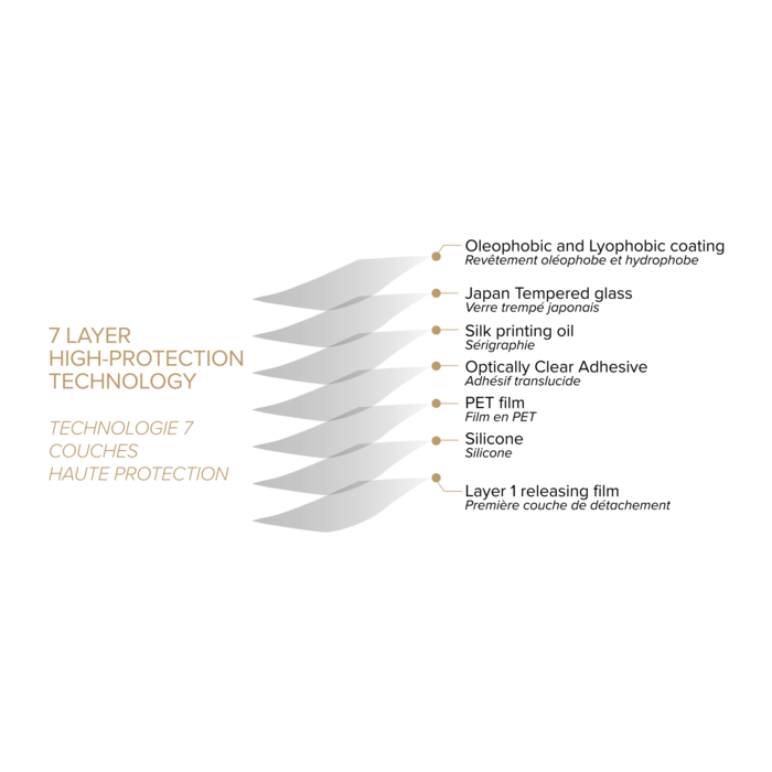 Protection d'&eacute;cran en verre tremp&eacute; Bord &agrave; Bord Incurv&eacute; pour OPPO Find X3 Neo, Noir