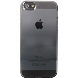 Coque pour Apple iPhone 5/5s/SE, silicone Gris