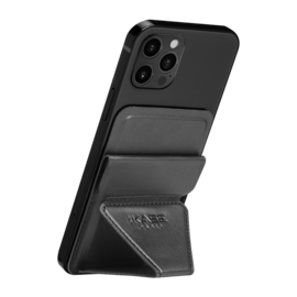 Support magn&eacute;tique et porte-cartes MagSnap, Noir minuit