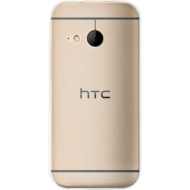 Coque silicone pour HTC One M8 mini 2, Transparent