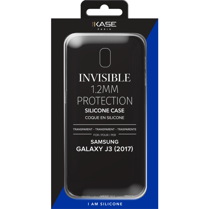 Coque Slim Invisible pour Samsung Galaxy J3 (2017) 1.2mm, Transparent (v. EU/Asie - J330FDS & J330GDS)