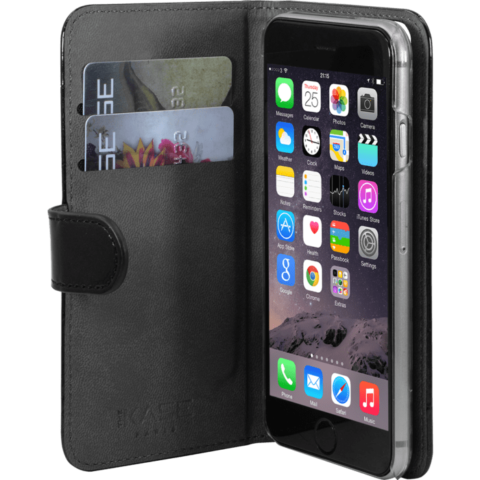 Étui portefeuille magnétique détachable 2-in-1 pour iPhone 6/6s