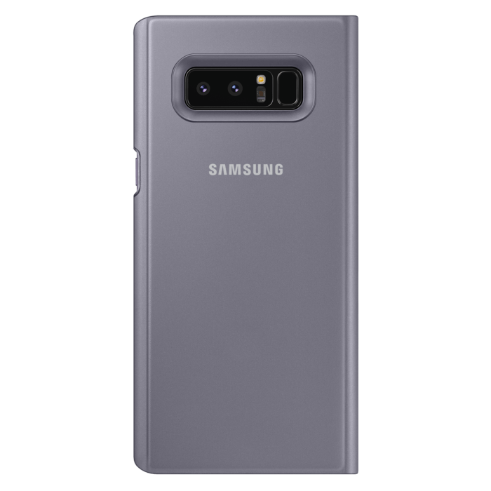 Clear View cover Stand - Lavande pour Galaxy Note 8