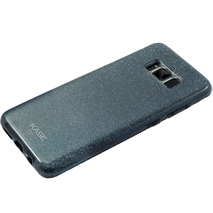 Coque slim&nbsp;paillet&eacute;e &eacute;tincelante pour Samsung Galaxy S8, Noir