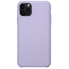 Coque en Gel de Silicone Doux pour Apple iPhone 11 Pro Max, Violet Lilas