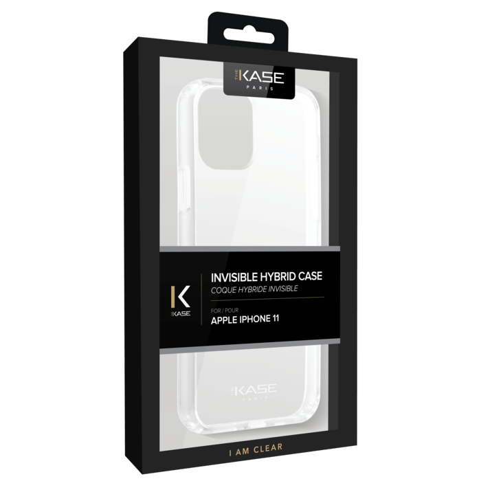 Invisible Hybrid Case for Apple iPhone 11, Transparent