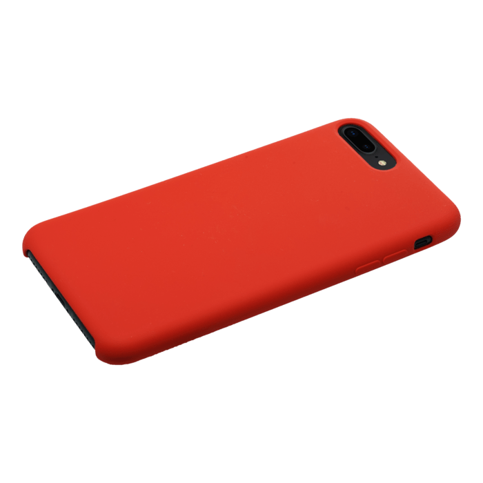 (Edition sp&eacute;ciale) Coque en Gel de Silicone Doux pour Apple iPhone 7/8 Plus, Rouge Ardent