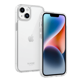 Coque hybride invisible pour Apple iPhone 14 Plus, Transparente