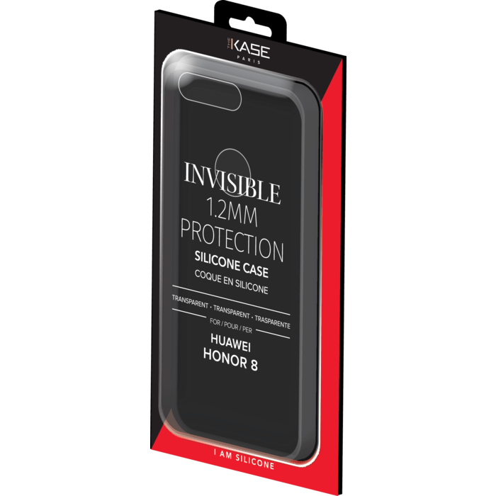 Coque Slim Invisible pour Huawei Honor 8 1,2mm, Transparent