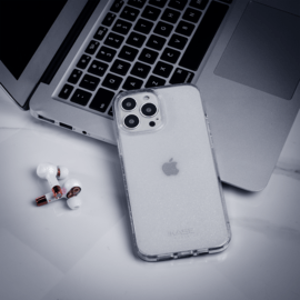 Coque hybride &eacute;tincelante invisible GEN 2.0 pour iPhone Apple iPhone 13 Pro Max, Transparente
