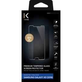 Pellicola salvaschermo premium in vetro temperato per Samsung Galaxy A5 (2016), trasparente