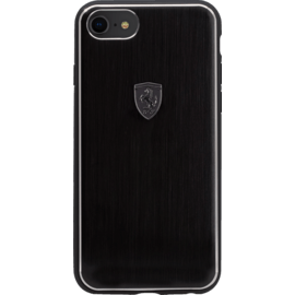 Case Ferrari Heritage Aluminium case for iPhone 7/8, Black