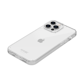 Coque antibactérienne antichoc hybride invisible pour Apple iPhone 13 Pro, Transparente