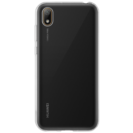 Coque hybride invisible pour Huawei Y5 2019, Transparente