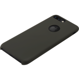 Coque en gel de silicone doux pour Apple iPhone 7plus/8plus, Vert olive fonc&eacute;