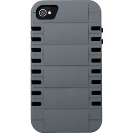 Coque pour Apple iPhone 4/4S, Antichoc Rebonds Gris