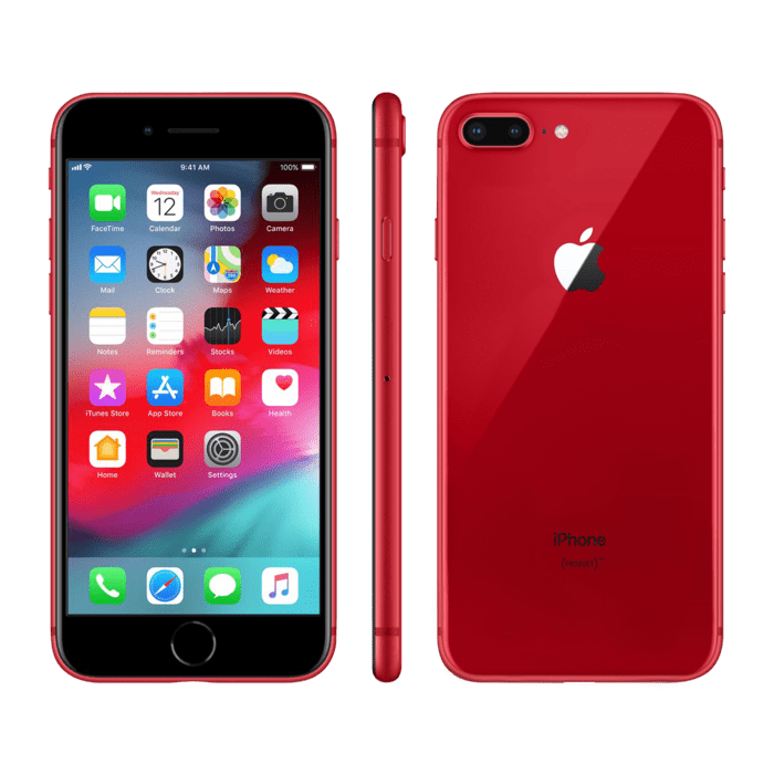 iPhone 8 Plus reconditionn&eacute; 64 Go, Rouge, d&eacute;bloqu&eacute;