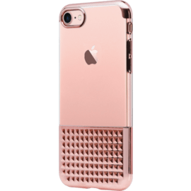 Case Invisible Ultra Slim Studded Case for Apple iPhone 7/8 0.8mm, Rose Gold