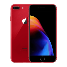 iPhone 8 Plus reconditionné 64 Go, Rouge SANS LOGO, débloqué