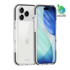 Coque Sport mesh pour 60% de plastique recycl&eacute; Apple iPhone 17 Pro Max, Noir