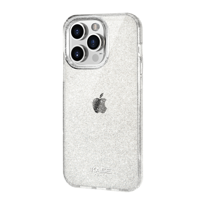 Invisible Sparkling Hybrid Case for Apple iPhone 13 Pro, Transparent