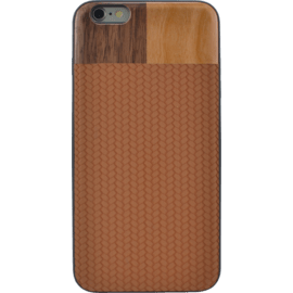 Coque pour Apple iPhone 6 Plus/6s Plus, Marron et bois Noyer et cerisier