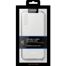 Coque hybride invisible pour Samsung Galaxy A70 2019, Transparente