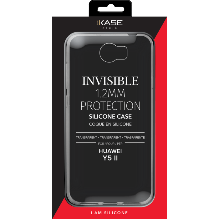 Coque Slim Invisible pour Huawei Y5 II 1,2mm, Transparent