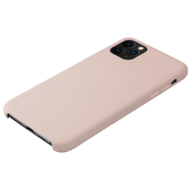 Coque en Gel de Silicone Doux pour Apple iPhone 11 Pro Max, Rose Sable