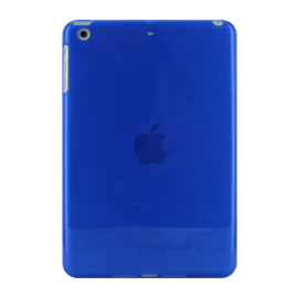 Coque silicone pour Apple iPad Mini/Mini 2, Bleu