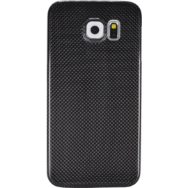 Coque pour Samsung Galaxy S6, Carbone véritable Noir