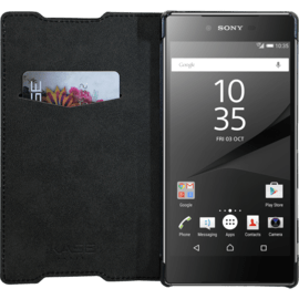 Case Book-type Slim flip case with stand for Sony Xperia Z5 Premium, Black