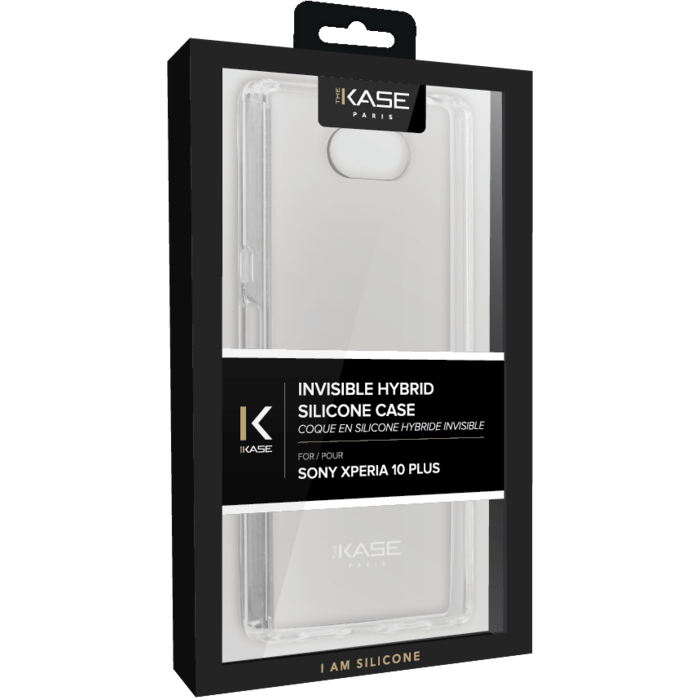 Coque hybride invisible pour Sony Xperia 10 Plus, Transparent