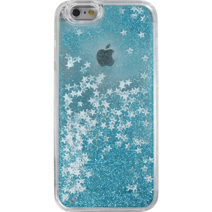 Bling Bling Coque Paillet&eacute;e pour Apple iPhone 6/6s, Bleu Neige