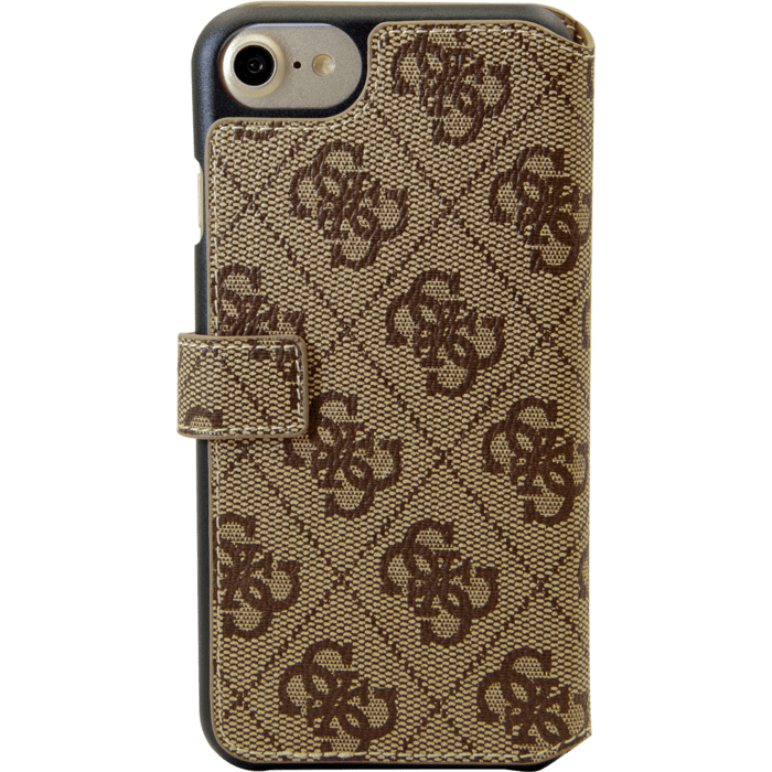 Guess Uptown flip case for Apple iPhone 6/6s/7/8/SE 2020, Brown | The Kase