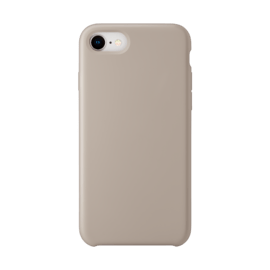 (Edition spéciale) Coque en gel de silicone doux pour Apple iPhone 7/8/SE 2020/SE 2022, Gris Galet