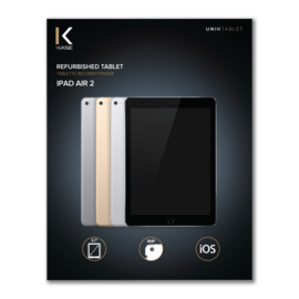 iPad Air 2 reconditionn&eacute; 16 Go, Gris sid&eacute;ral, d&eacute;bloqu&eacute;