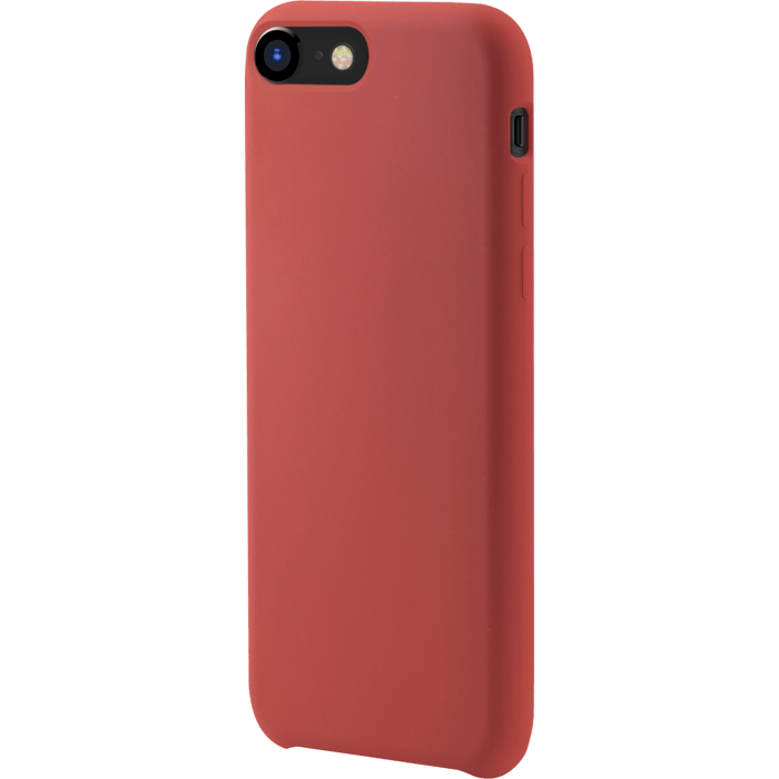 (Special Edition) Soft Gel Silicone Case for Apple iPhone 7/8/SE 2020/SE 2022, Fiery Red